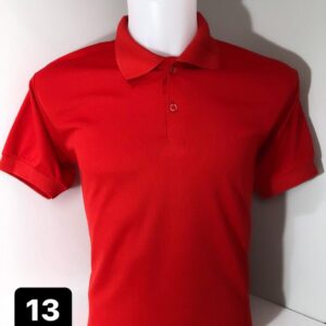 Kırmızı Dry Touch Polo Yaka Tişört