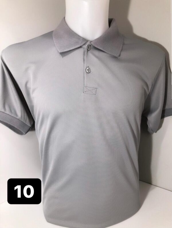 Gri Dry Touch Polo Yaka Tişört