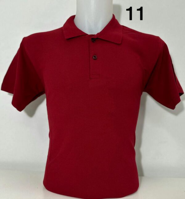 Bordo Polo Yaka Tişört