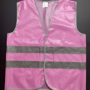 Reflektörlü İkaz Yelek Pembe