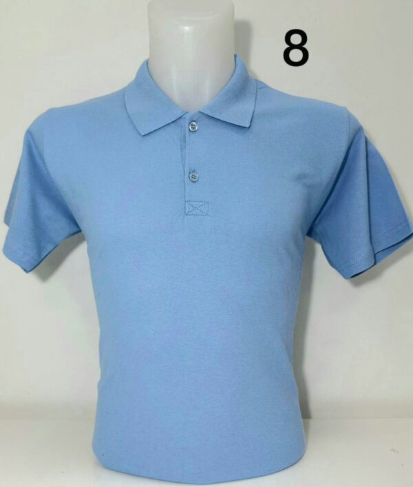 Bebe Mavisi Polo Yaka Tişört