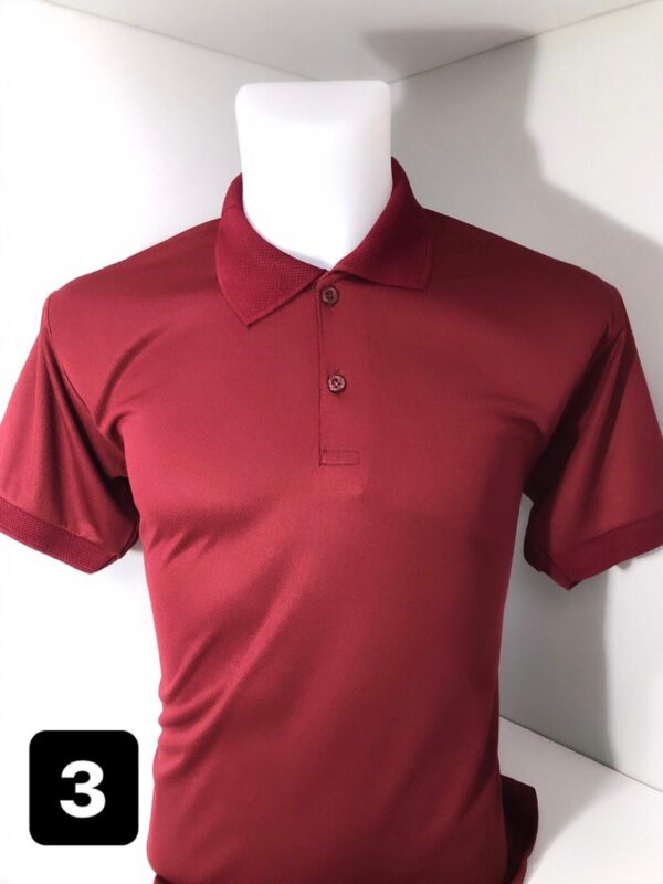 Bordo Dry Touch Polo Yaka Tişört