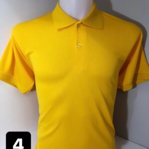 Sarı Dry Touch Polo Yaka Tişört